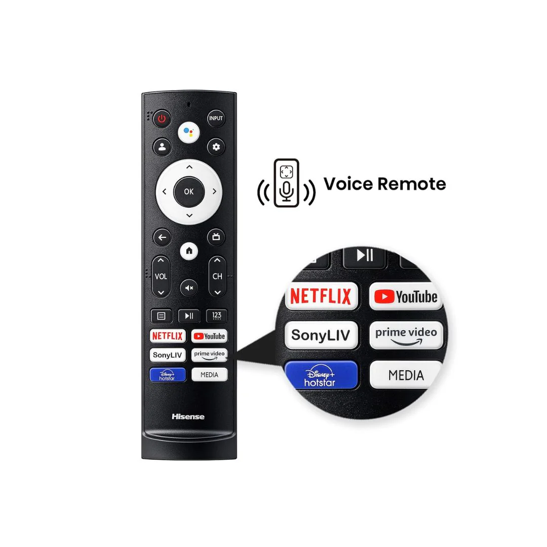Hisense 43Q6GN QLED 4K 43 Inch Google Smart TV - Image 3