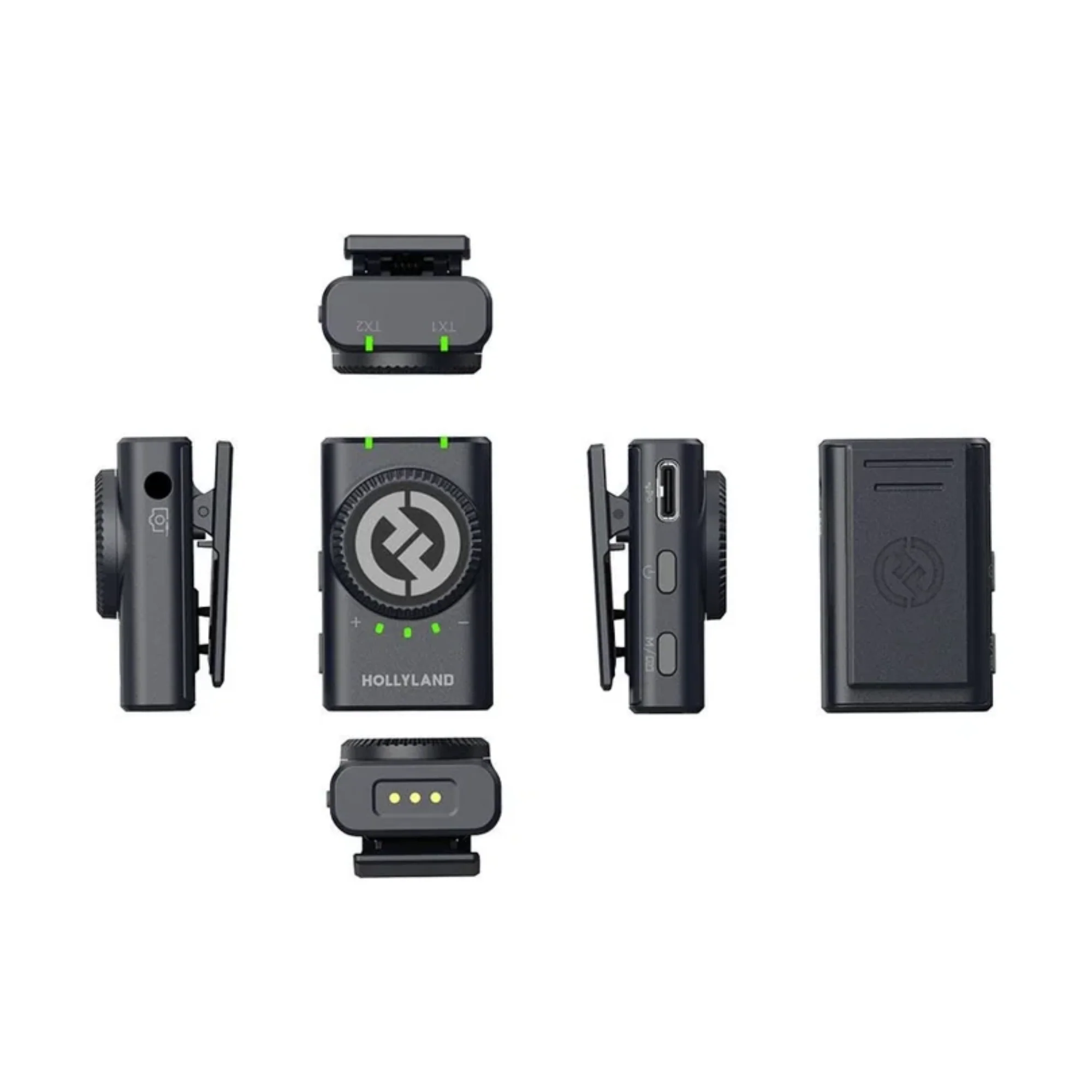 Hollyland Lark M2 DUO Combo - Wireless Lavalier Microphone - Image 3