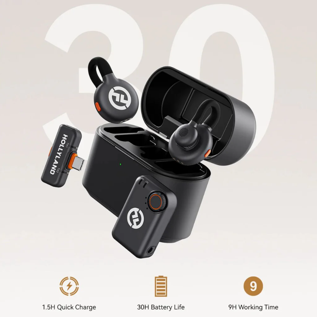Hollyland Lark M2S Wireless Microphone – Mini Combo - Image 2