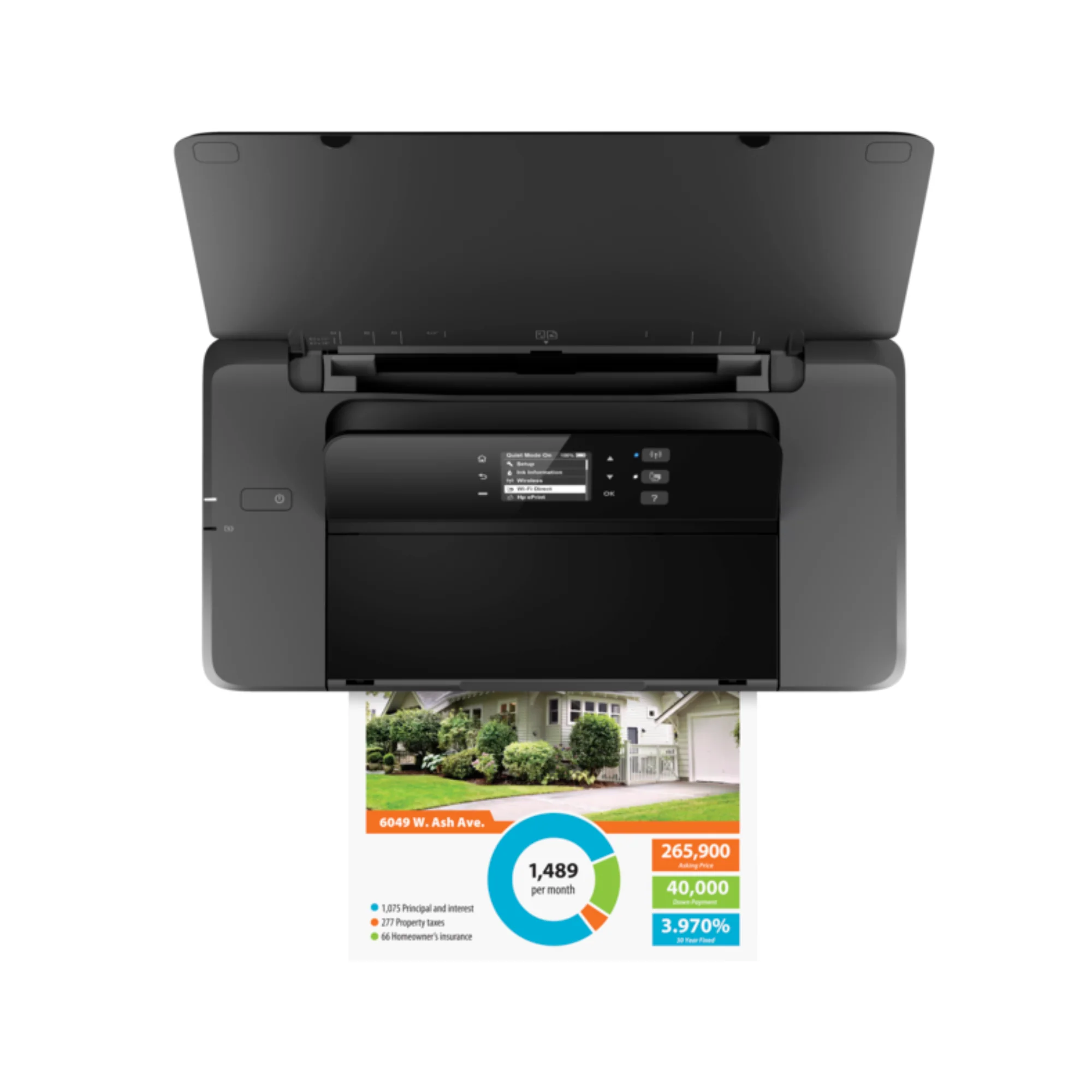 HP OfficeJet 202 Mobile Portable Printer - Image 4