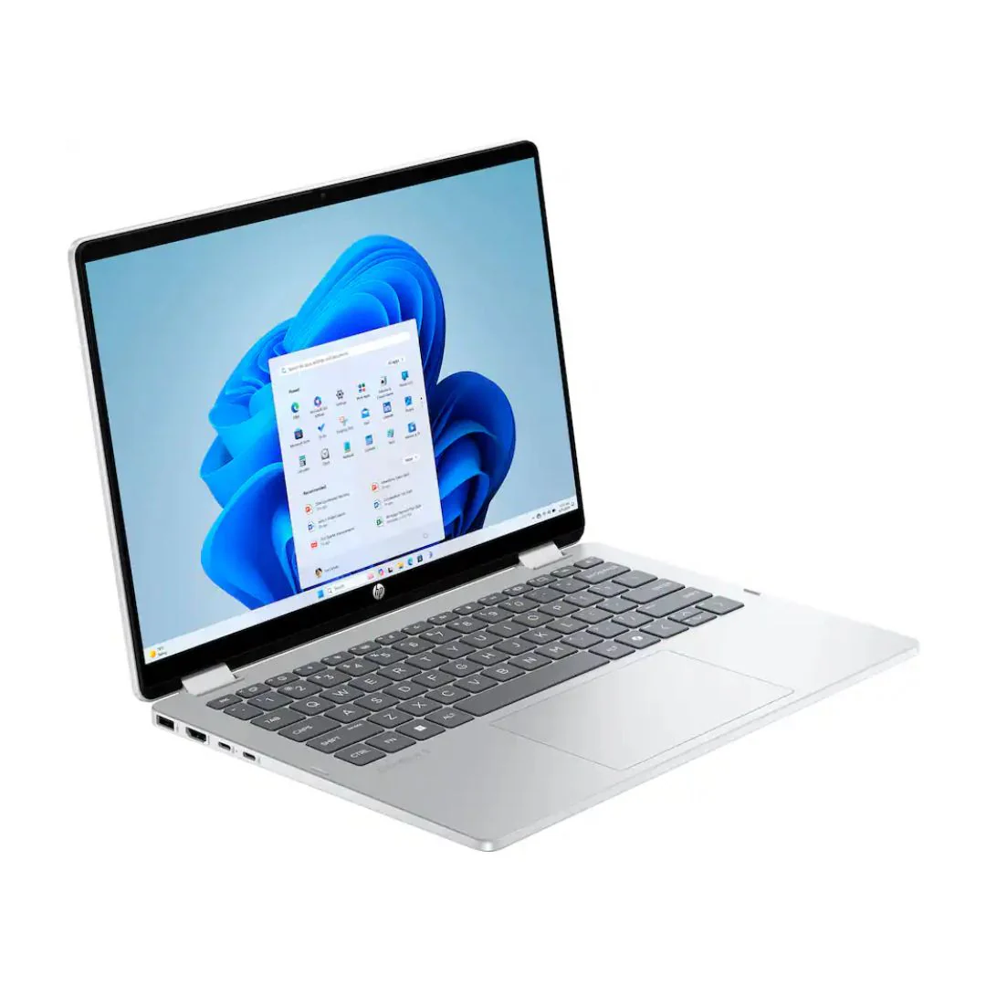 HP OmniBook 5 Flip 14-FP0013DX, Intel CORE 5-120U, RAM 8GB, SSD 512GB, Intel Graphics, 14.0 Inch WUXGA FHD+ IPS Touch, Glacier Silver - Image 4