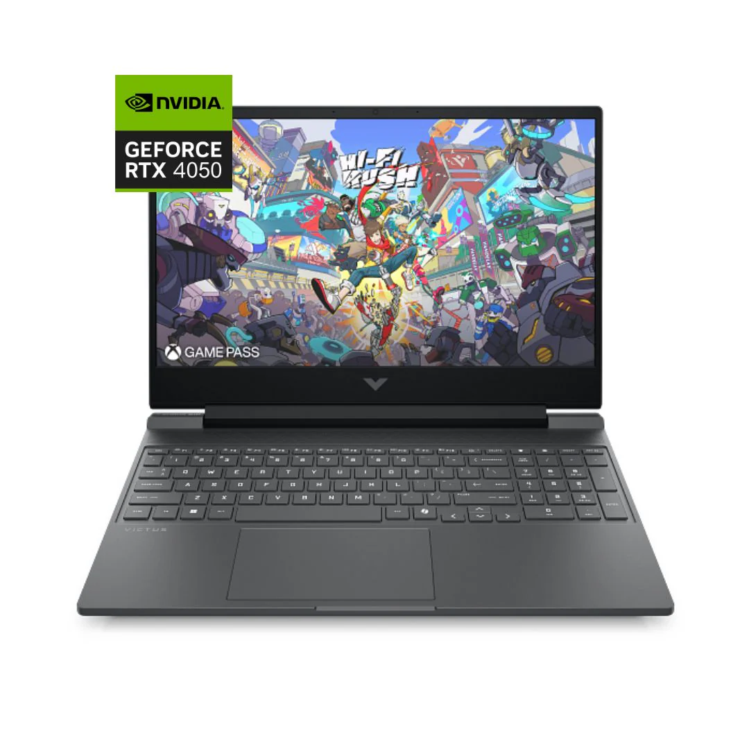 HP Victus 15-FA2104TX, Intel Core i7-13620H , RAM 16GB, SSD 512GB, NVIDIA RTX 4050 6G, 15.6 Inch FHD, Black