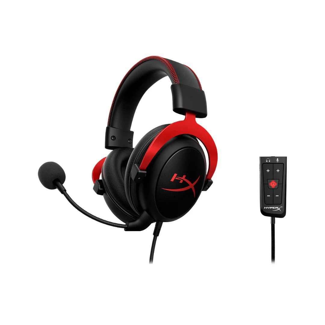 HyperX Cloud II Wired Gaming Headset - Black - Image 4
