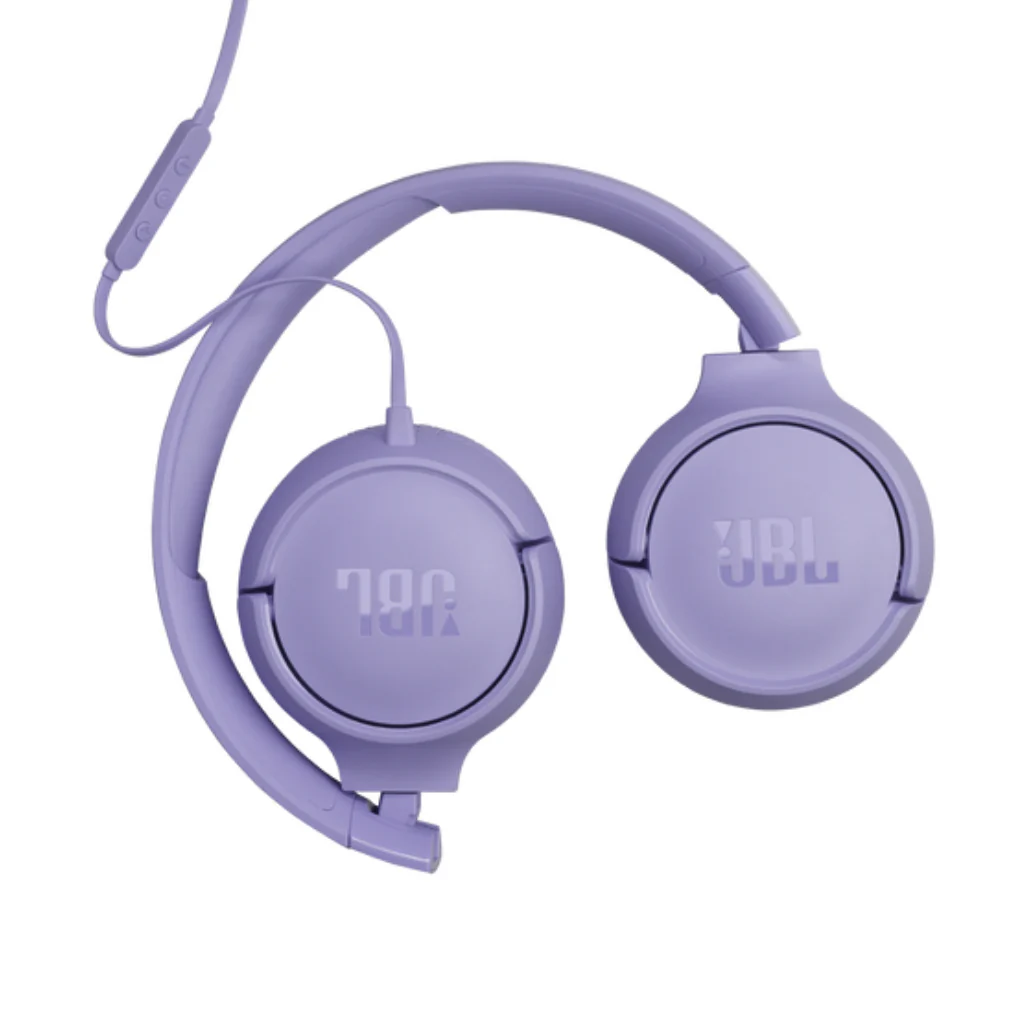 JBL Tune 520C USB-C Hi-Res Wired On-ear headphones - Purple - Image 3