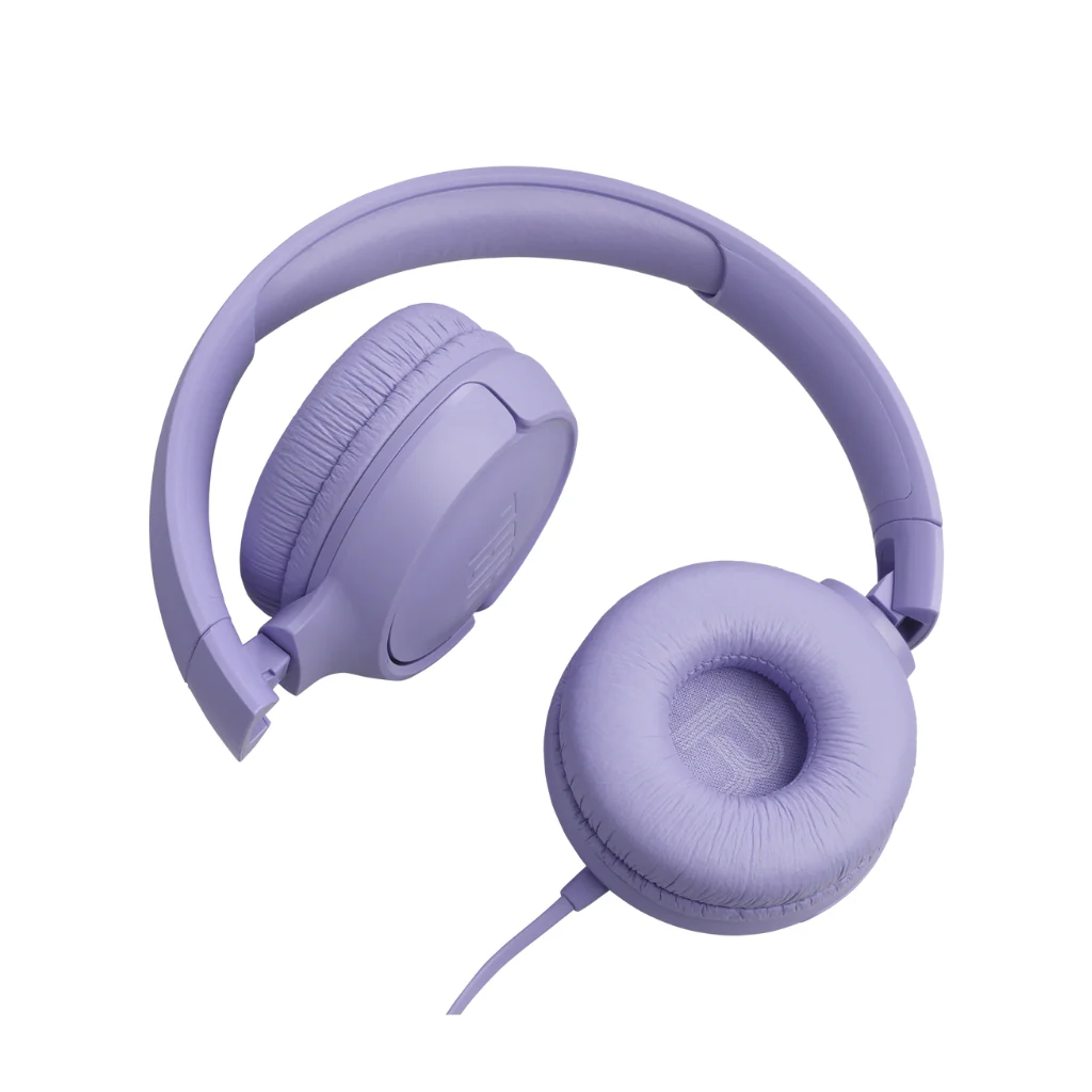 JBL Tune 520C USB-C Hi-Res Wired On-ear headphones - Purple - Image 4
