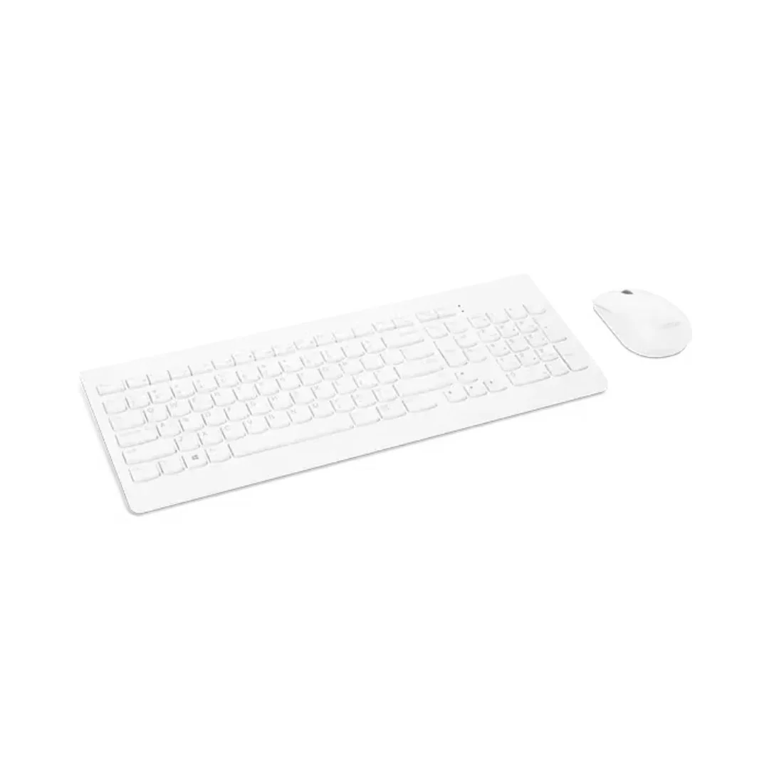 Lenovo 510 Wireless Combo Keyboard & Mouse - White - Image 3