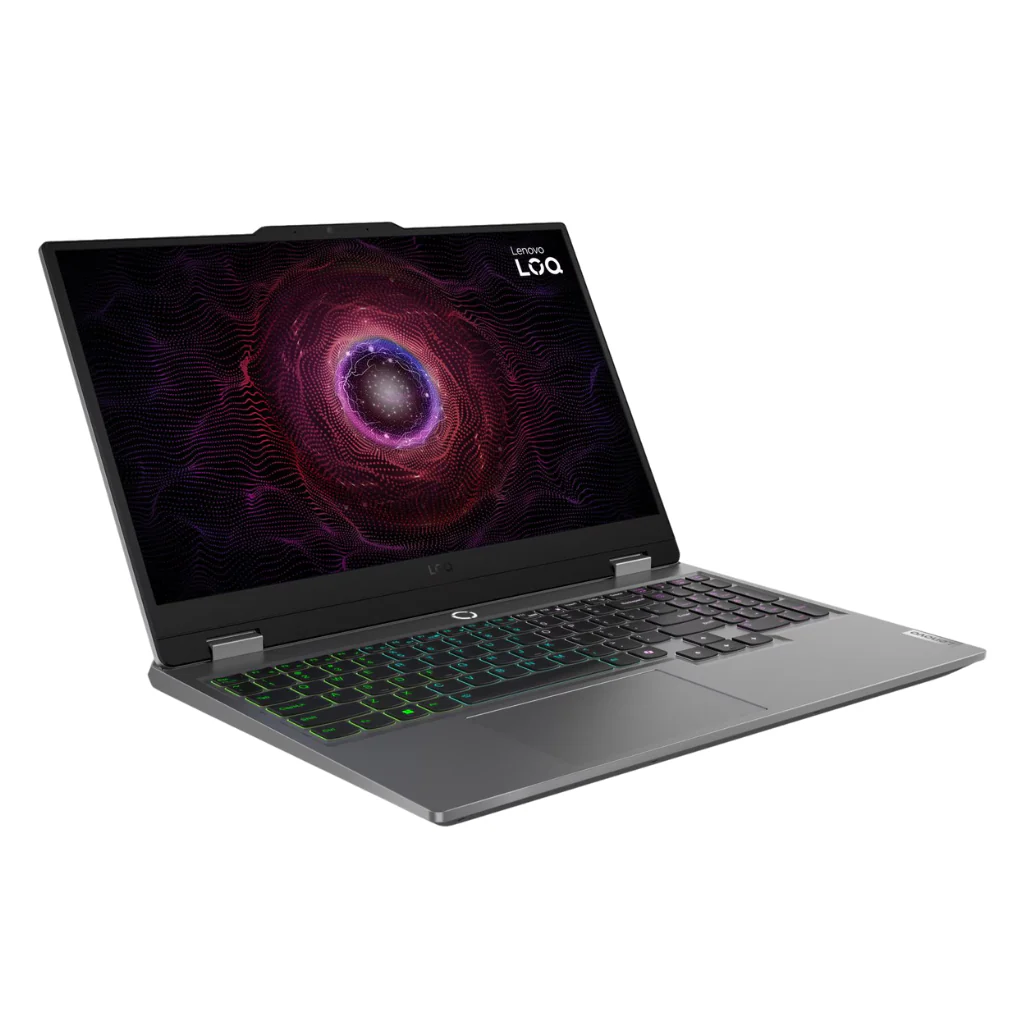 Lenovo LOQ 15ARP9 - (HNIN), AMD Ryzen 5-7235HS, RAM 12GB, SSD 512GB, NVIDIA RTX 3050 4GB, 15.6 FHD 144Hz, Luna Grey - Image 3