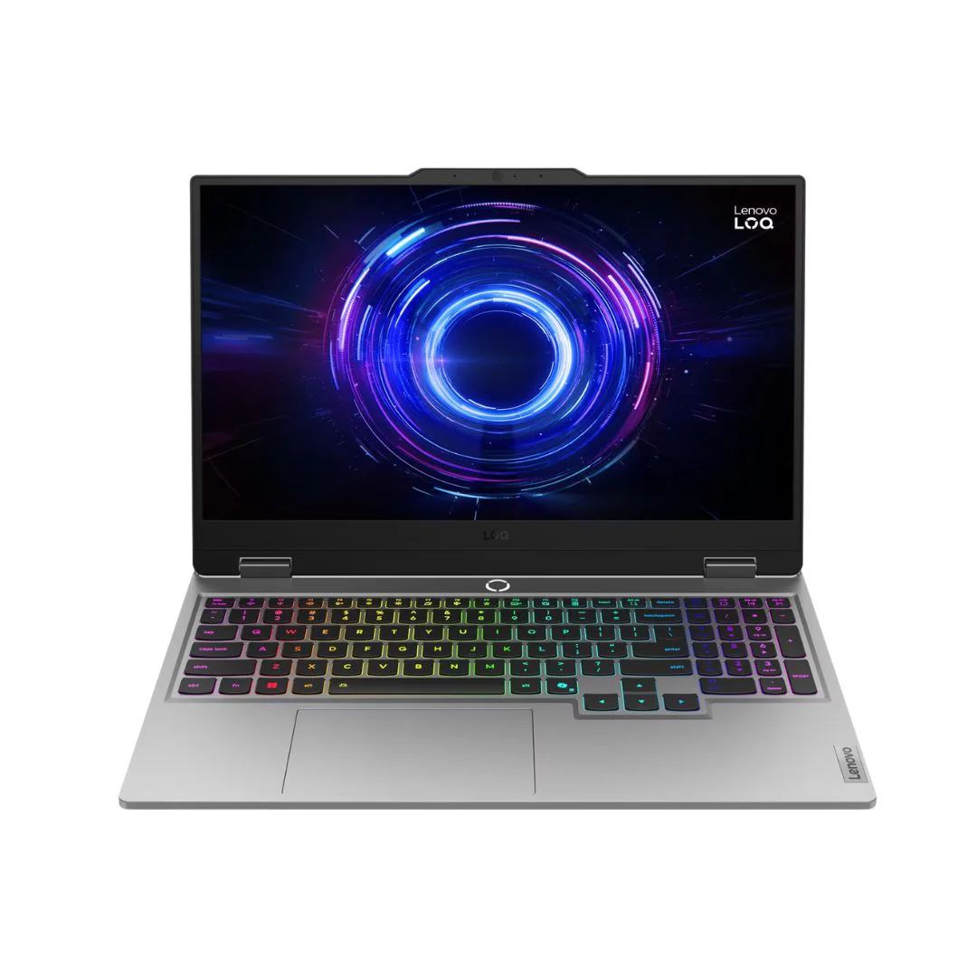 Lenovo LOQ 15IRX10 - (YPPS) Intel Core i7-13700HX, RAM 16GB, SSD 512GB, RTX 5050 8GB, 15.6 Inch Inch FHD IPS 144Hz, Luna Grey - Image 2