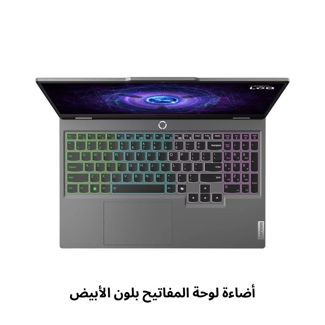 Lenovo LOQ 15IRX9 - (71PS) Intel Core i7-13650HX, RAM 16GB, SSD 512GB, RTX 4050 6GB, 15.6 Inch Inch FHD IPS 144Hz, Luna Grey - Image 5