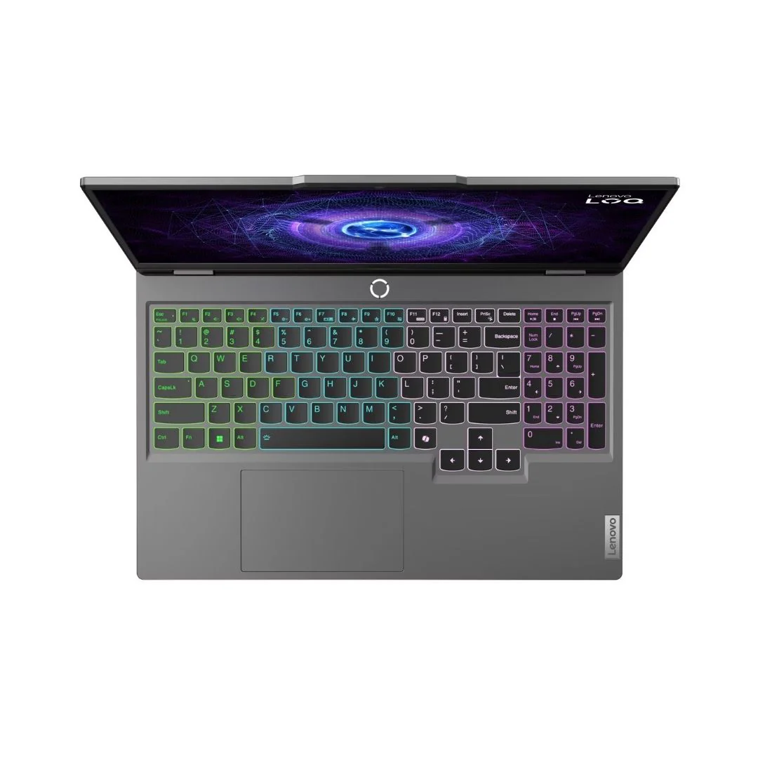 Lenovo LOQ 15IRX9 - (73PS) Intel Core i5-13450HX, RAM 16GB, SSD 512GB, RTX 3050 6GB, 15.6 Inch FHD IPS 144Hz, Luna Gray - Image 3