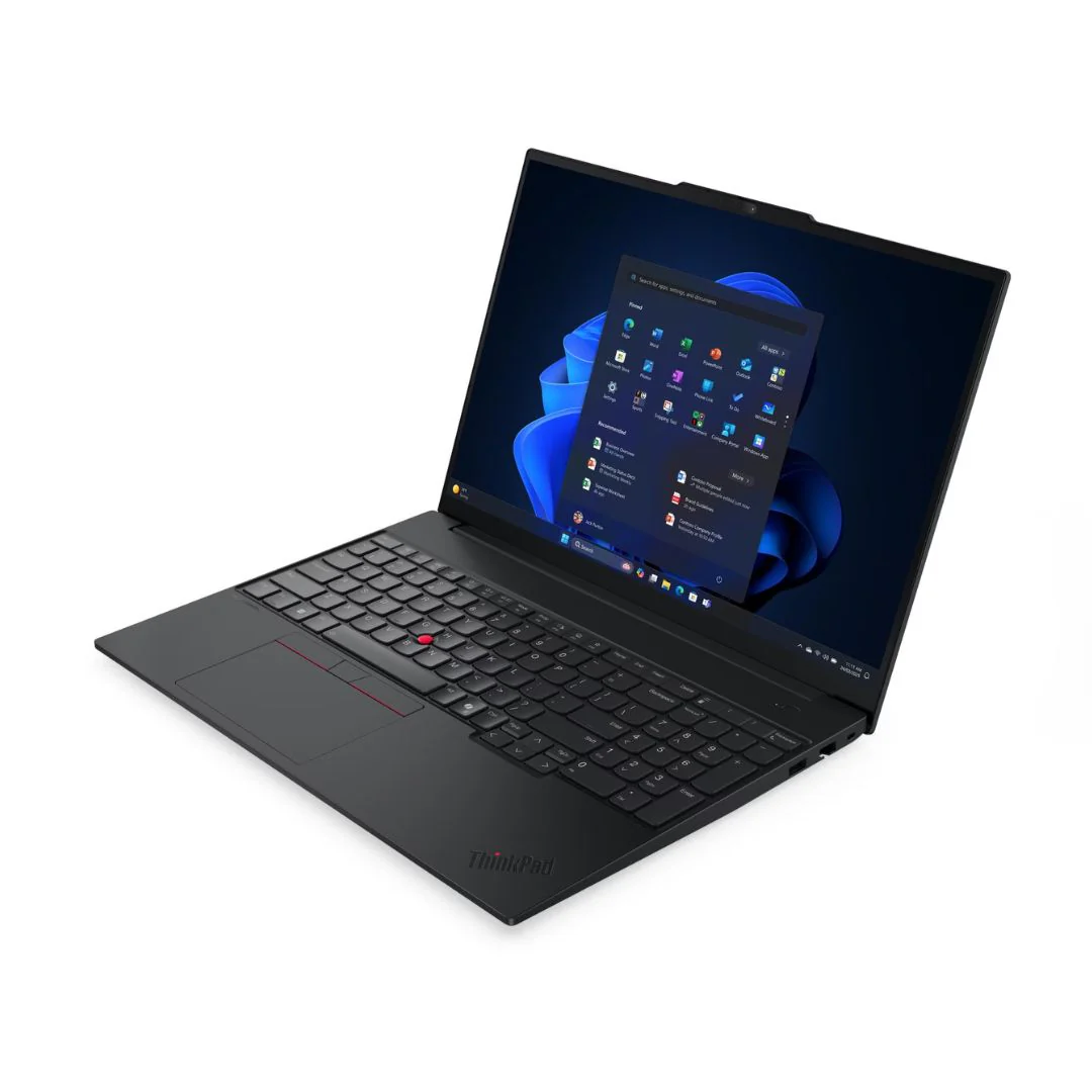 Lenovo ThinkPad E16 - (5NGR) Ultra 7-255H, 16GB, 512GB, Intel® Graphics, 16 Inch WUXGA IPS, Black - Image 2