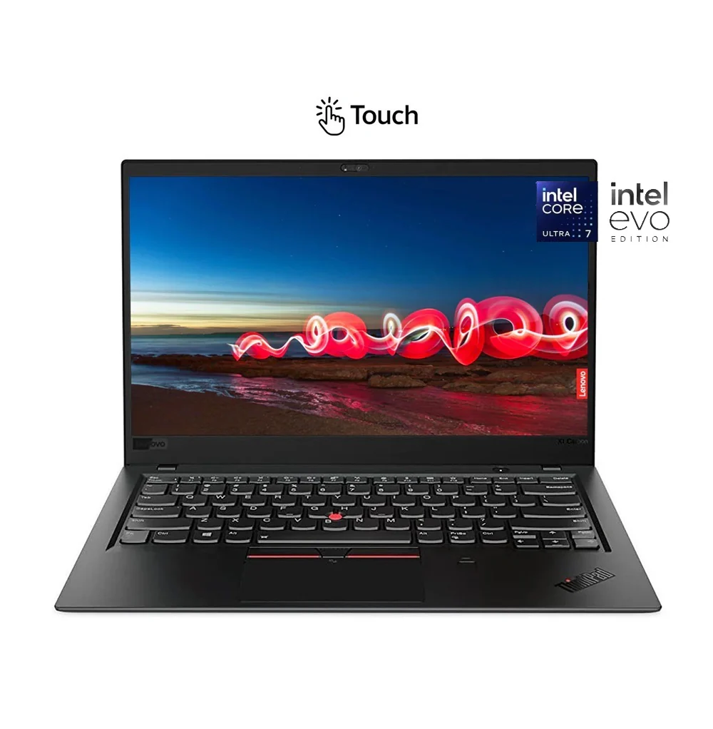 Lenovo ThinkPad X1 Carbon - (46US), Intel Core Ultra 7-155U, RAM 32GB, SSD 512GB, Intel Graphics, 14" WUXGA IPS Touch, Black