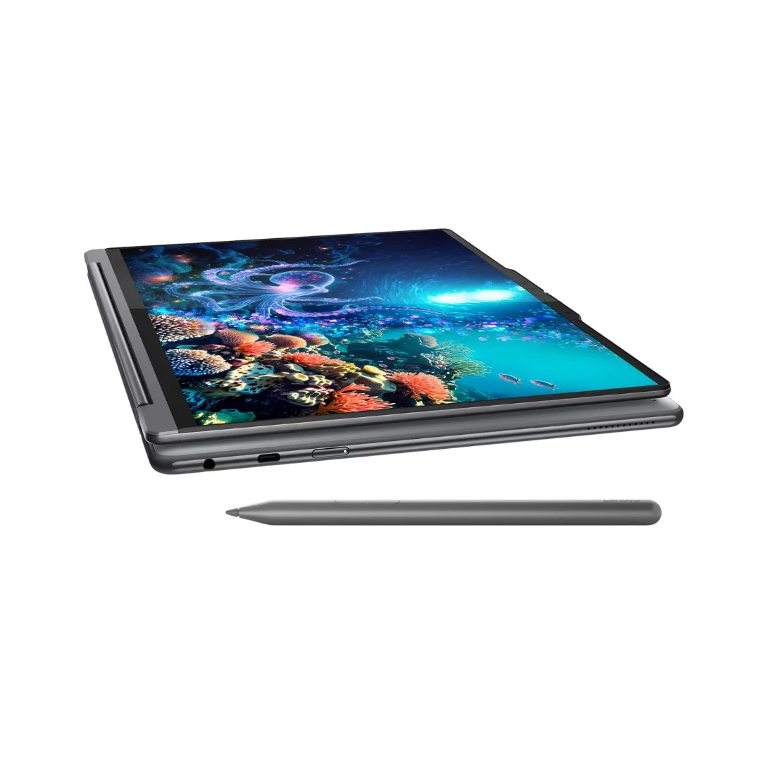 Lenovo Yoga 9 Aura Edition 14ILL10 - (13AX) Intel Core Ultra 7-258V, RAM 32GB, SSD 1TB, Intel® Arc™ Graphics 140V, 14 Inch WQXGA+ OLED 120Hz Touch, Luna Grey - Image 2