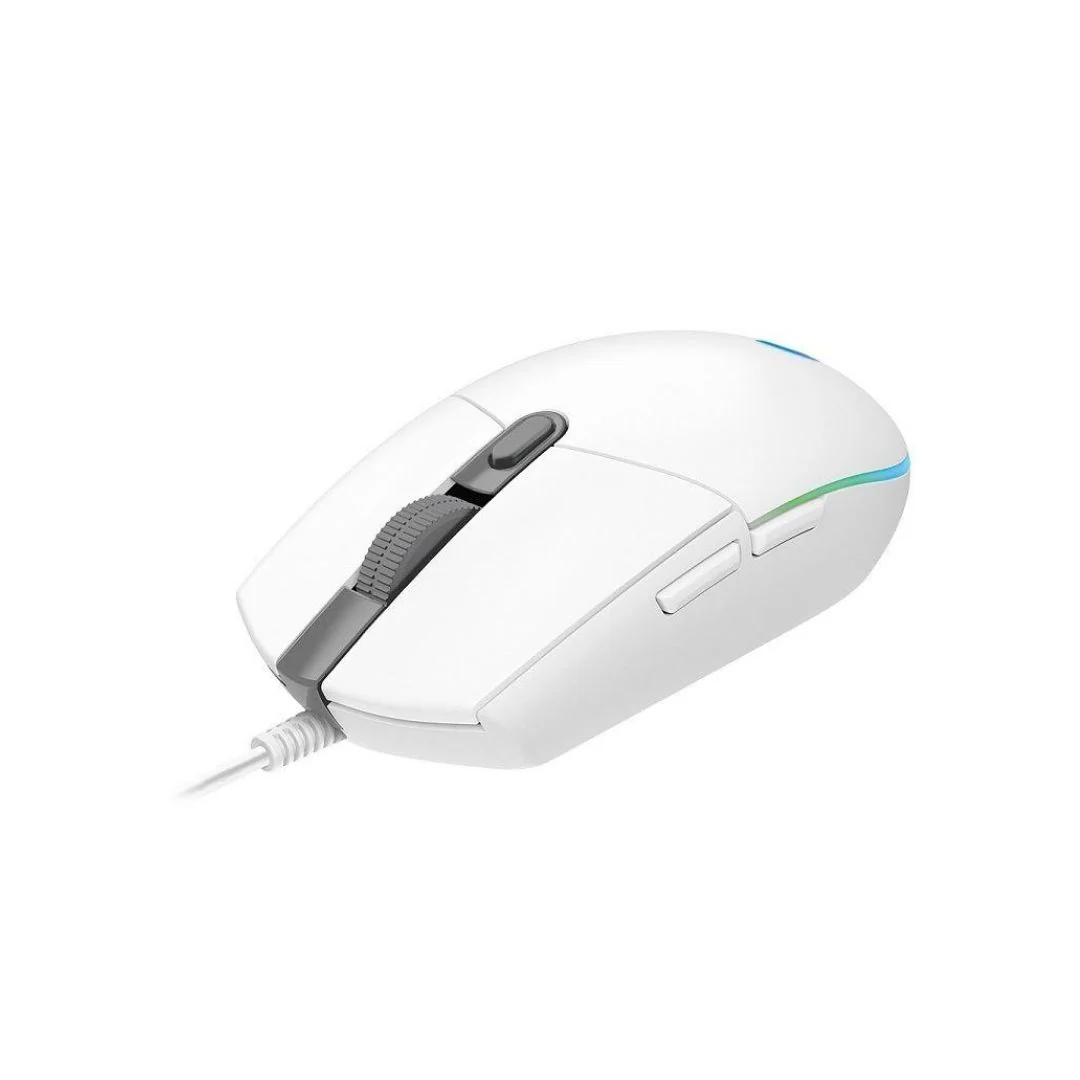 Logitech G102 White Wired Gaming Mouse - Image 3