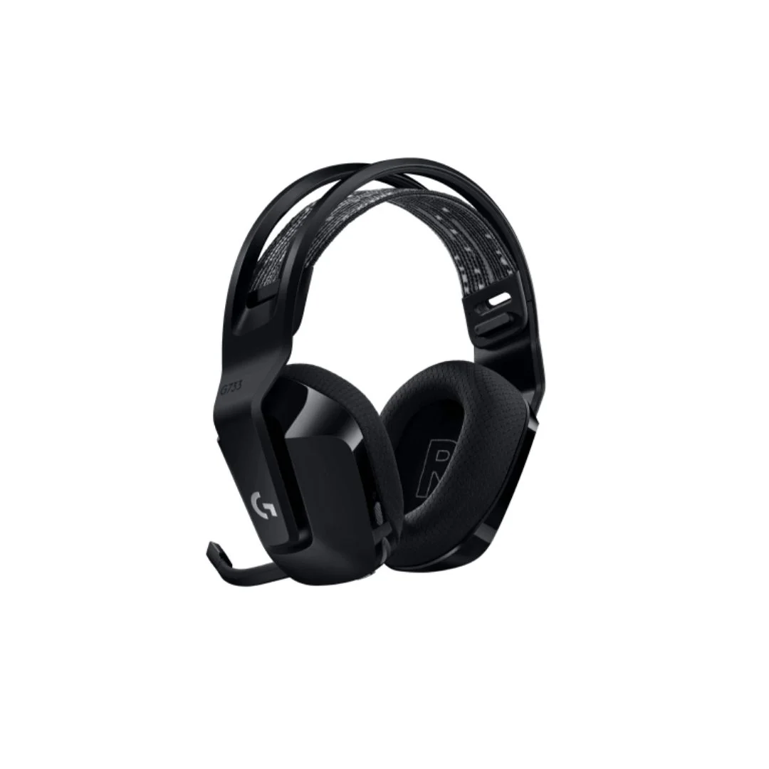 Logitech G733 Lightspeed Wireless Gaming Headset - Black - Image 3