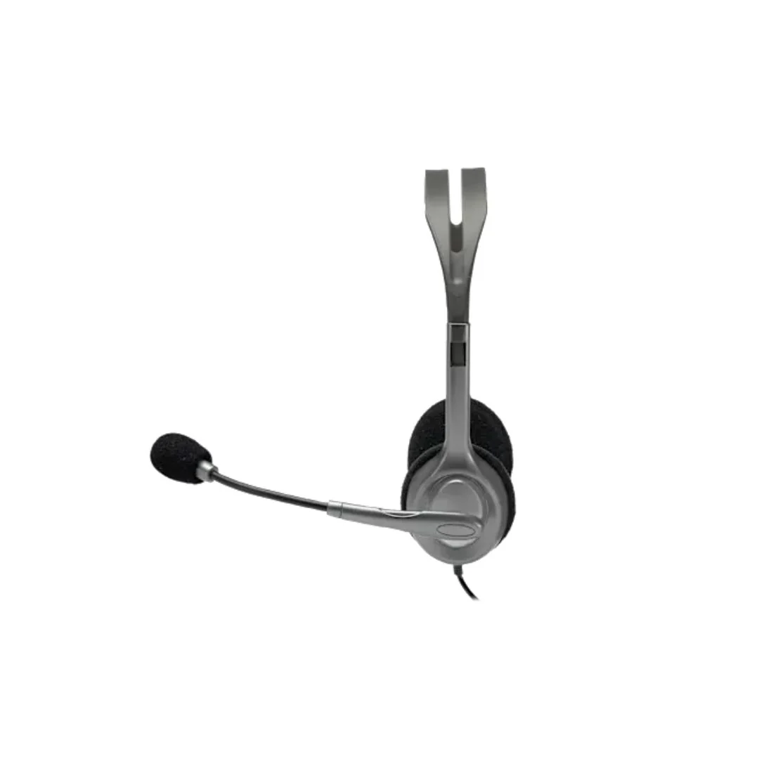 Logitech H110 Headset - Gray - Image 2