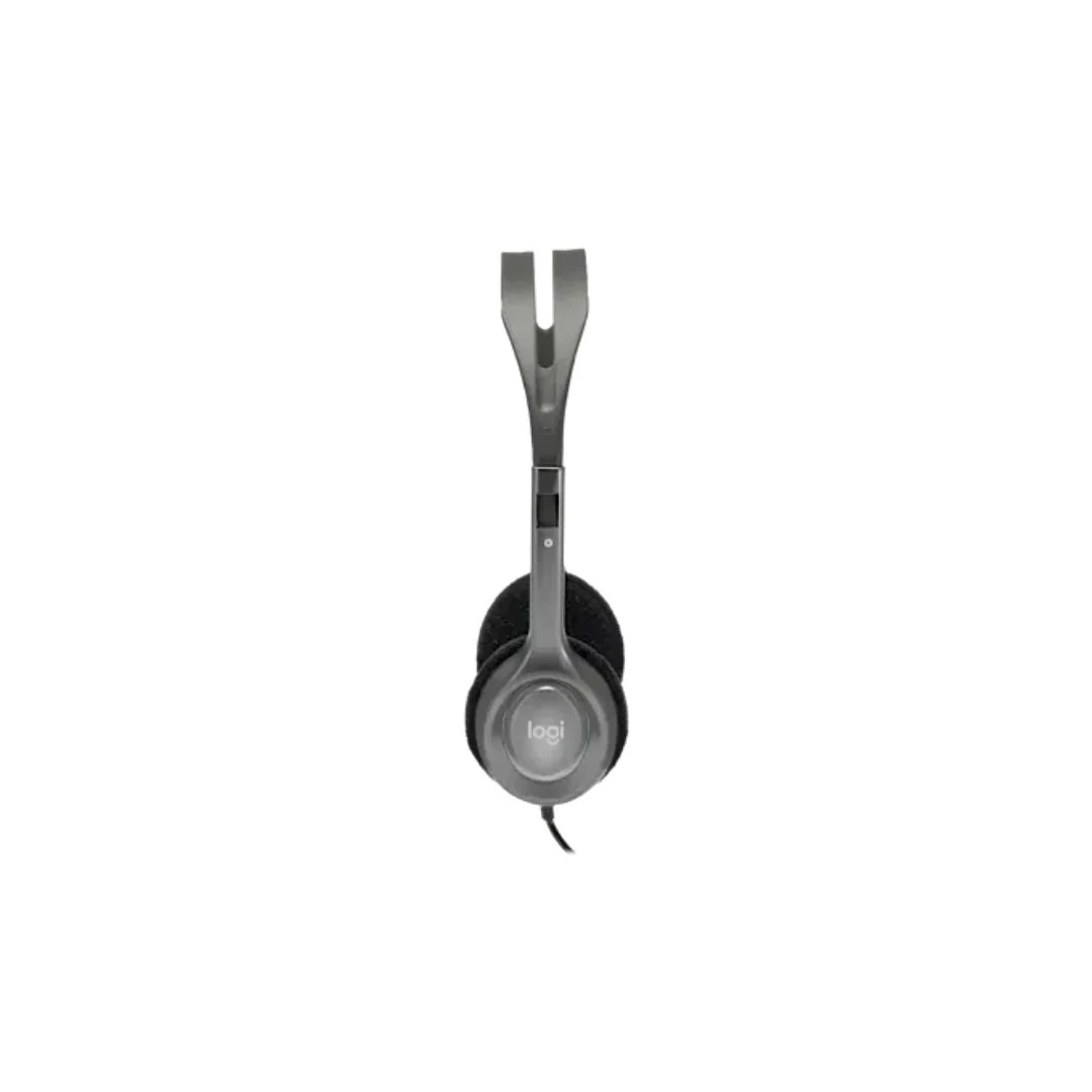 Logitech H110 Headset - Gray - Image 3