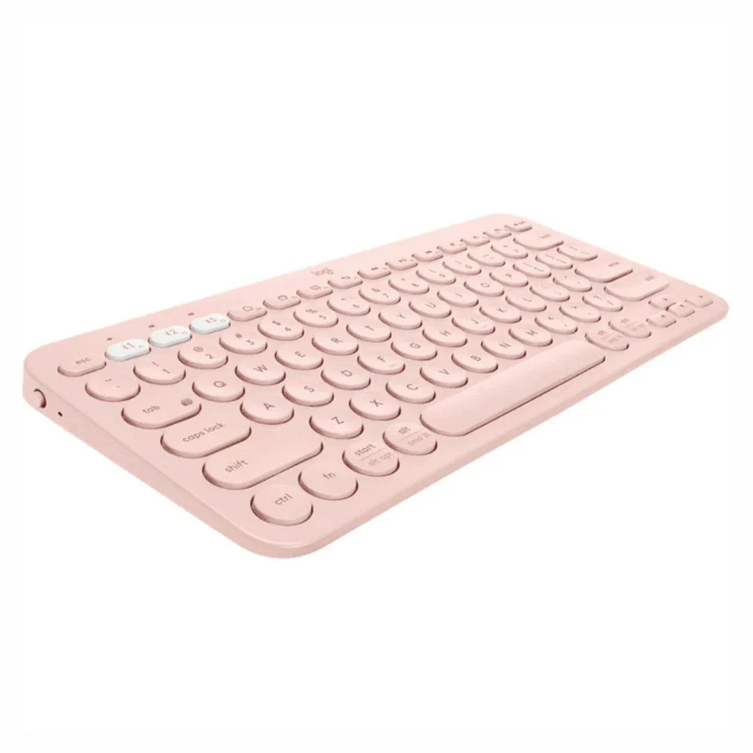 Logitech K380 Multi-Device Bluetooth Keyboard - Rose - Image 2