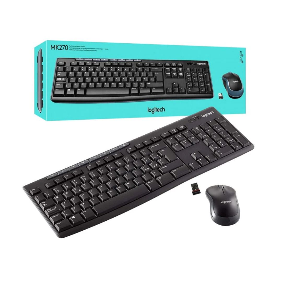 Logitech MK270 Wireless Keyboard and Mouse Combo - Image 3