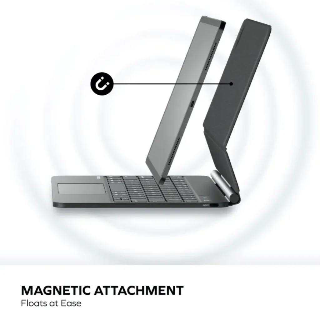 Momax MAG.LINK KB3MA Wireless Magnetic Keyboard For iPad - (Arabic Layout) - Image 3