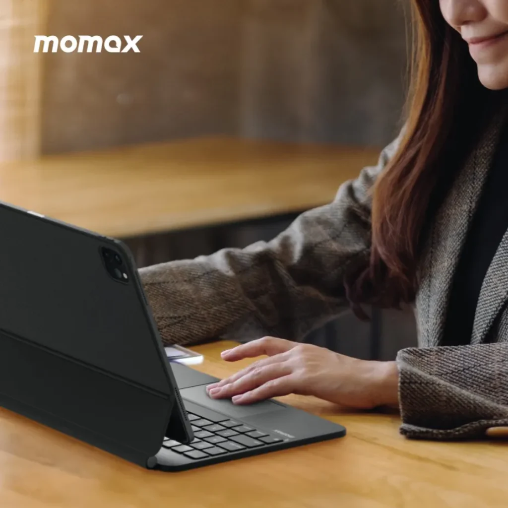 Momax MAG.LINK KB3MA Wireless Magnetic Keyboard For iPad - (Arabic Layout) - Image 4