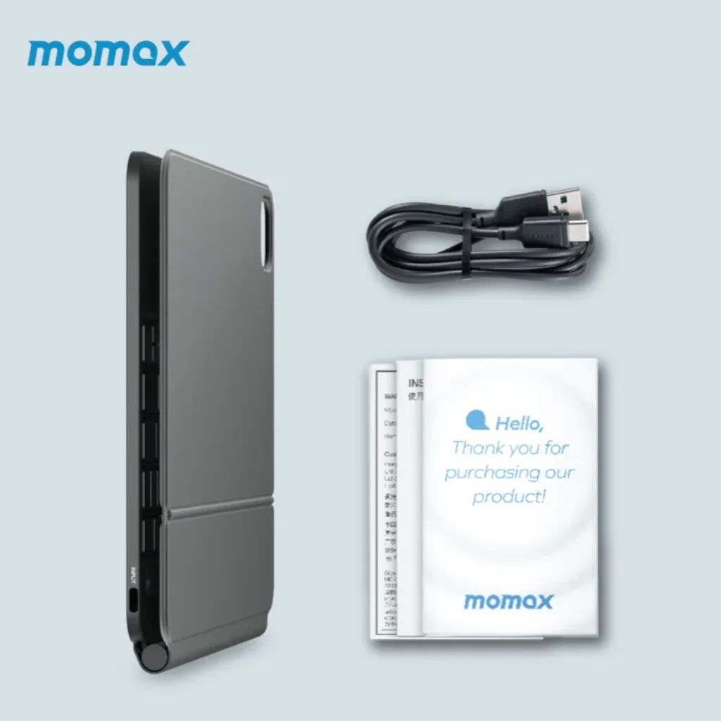 Momax MAG.LINK KB3MA Wireless Magnetic Keyboard For iPad - (Arabic Layout) - Image 5