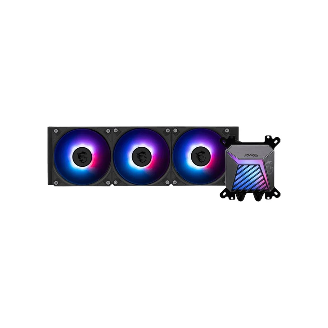 MSI MAG CoreLiquid A15 360 AIO Liquid Cooler - Black - Image 2