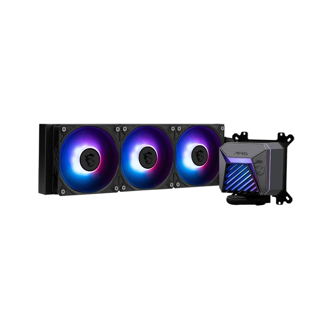 MSI MAG CoreLiquid A15 360 AIO Liquid Cooler - Black - Image 4