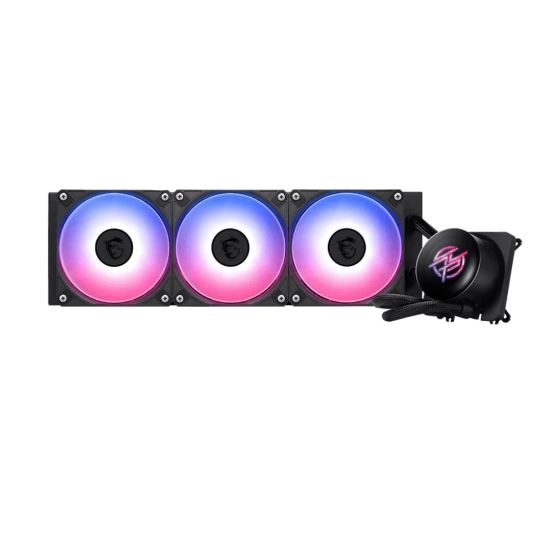 MSI MPG CoreLiquid P13 360 AIO Liquid Cooler with LCD Screen - Black - Image 3