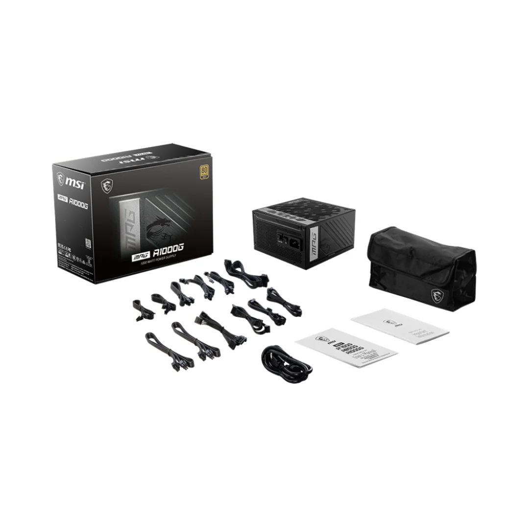 MSI MPG A1000G 1000W Gold Fully Modular - Image 7
