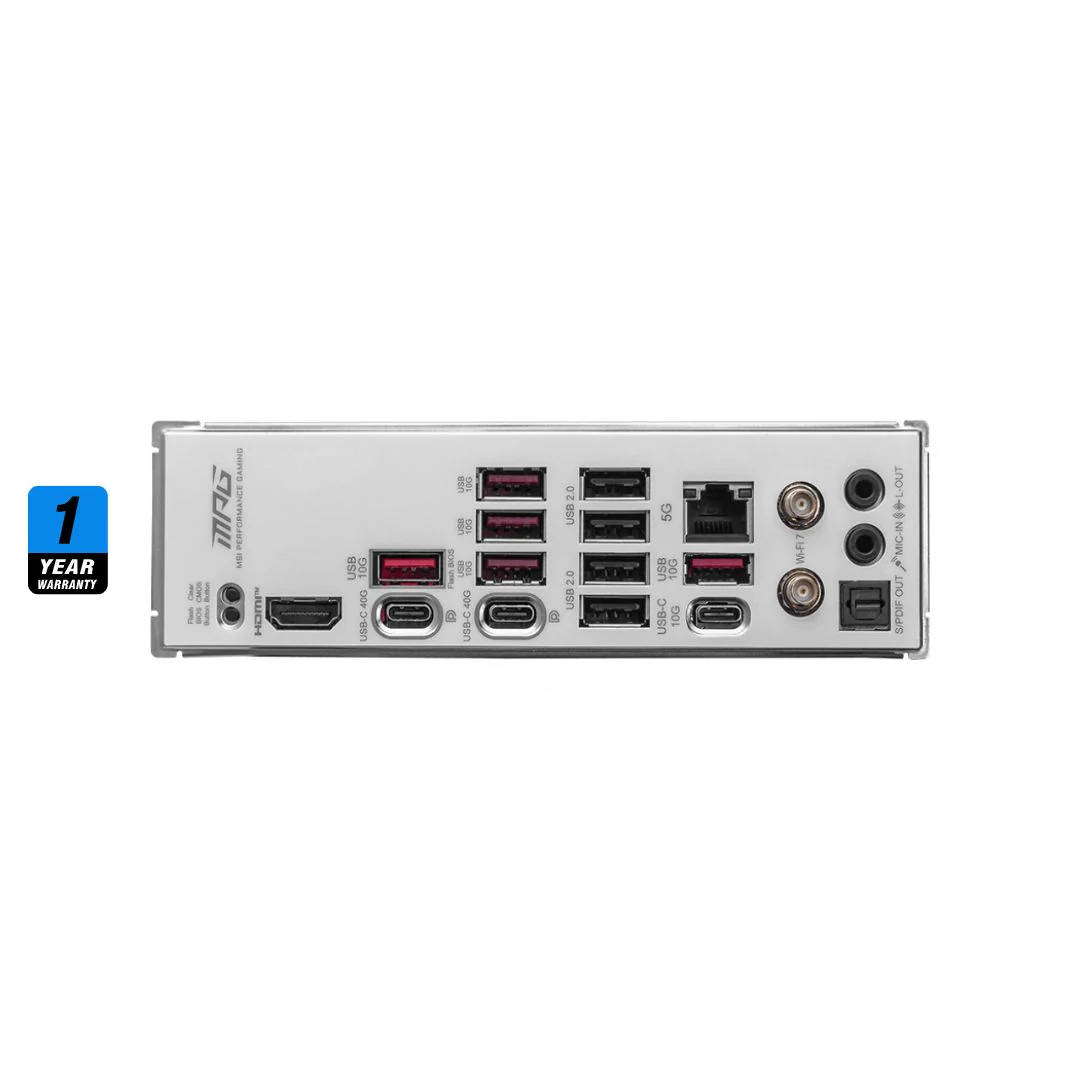 MSI MPG X870E EDGE TI WIFI , Motherboard - Image 4