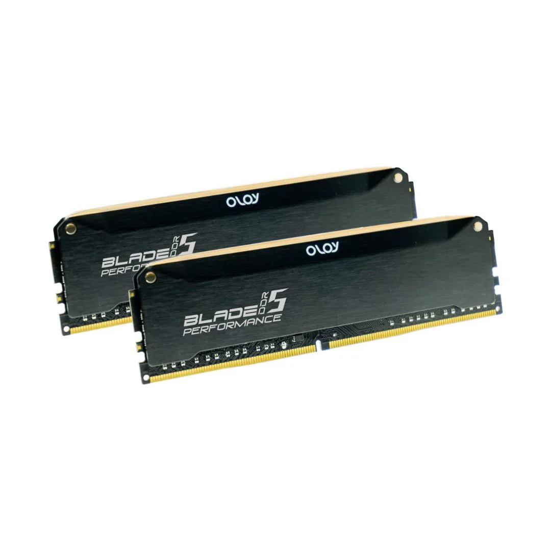 OLOy DDR5 RAM 32GB (2x16GB) Black Hairline Blade RGB 5600MHz CL40 - Image 3