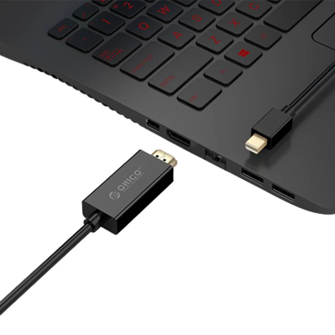 ORICO Mini DP to HDMI HD Adapter Cable - XD-MDTH4-30-BK - Image 3