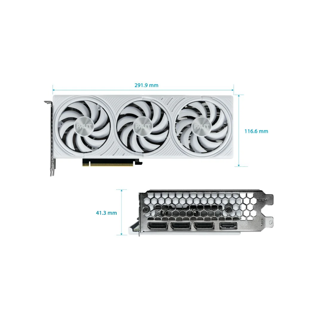 Palit GeForce RTX 5070 White 3X - 12GB - Image 3