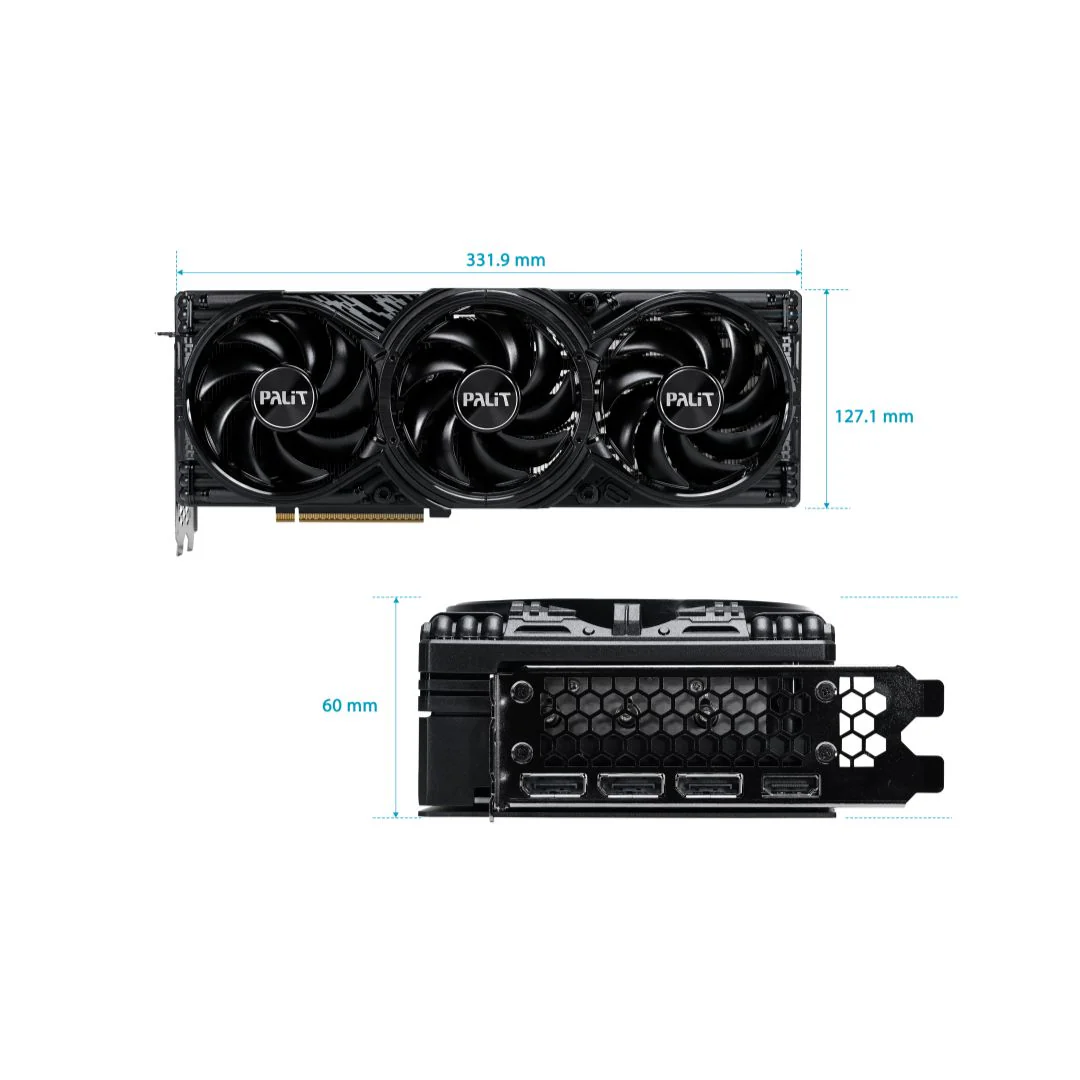 Palit GeForce RTX 5080 GamingPro OC - 16GB - Image 3