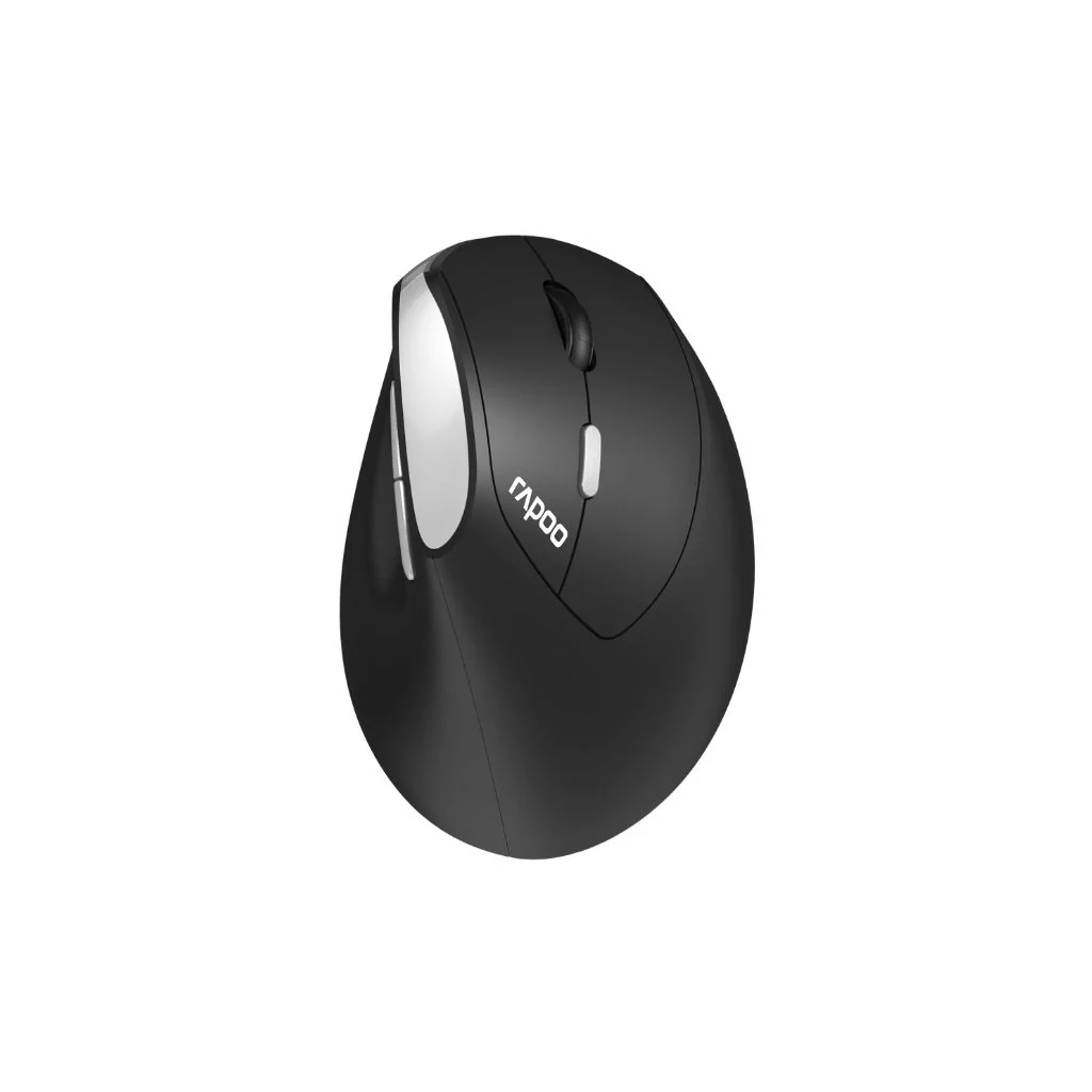 Rapoo EV250 Vertical Ergonomic Wireless Mouse - Black