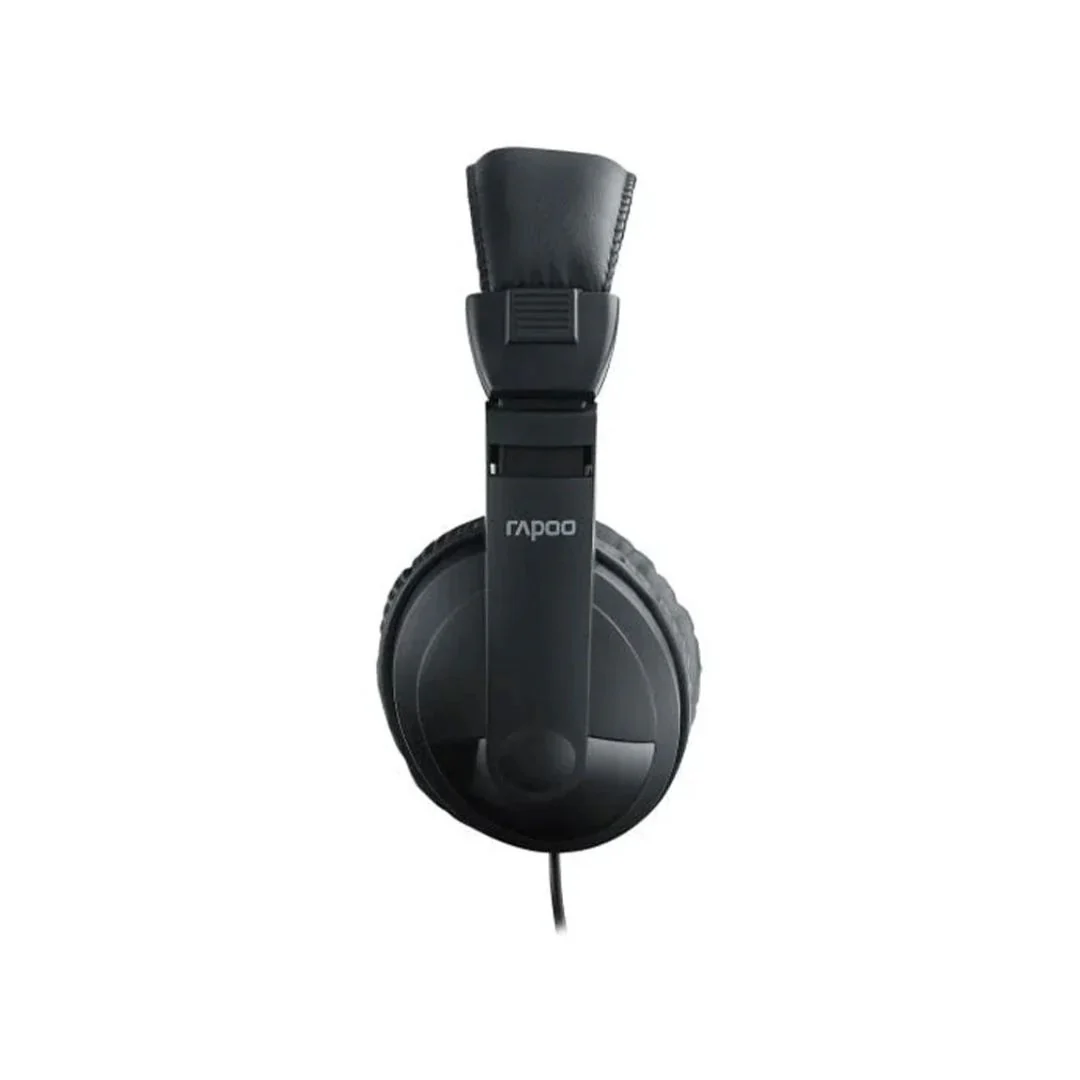 Rapoo H150S Wired Headset - Black - Image 4