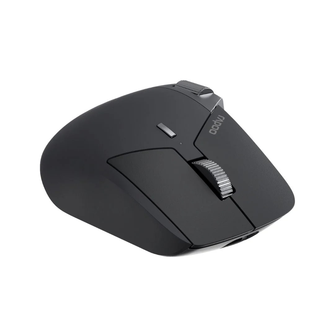 Rapoo MT760 Multi-Device Wireless Bluetooth Mouse - Black - Image 4