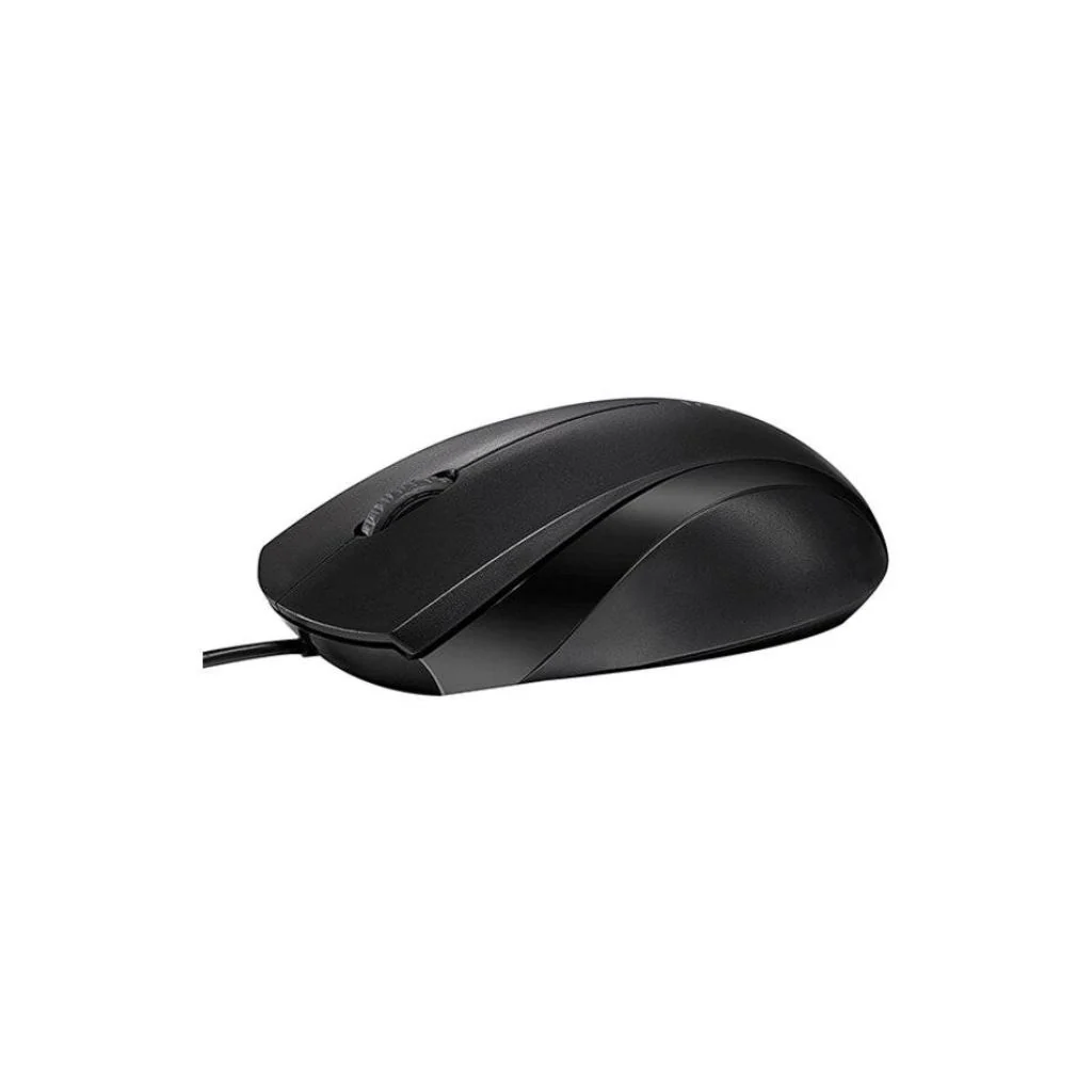 Rapoo N1200 Wired Mouse - Black - Image 2