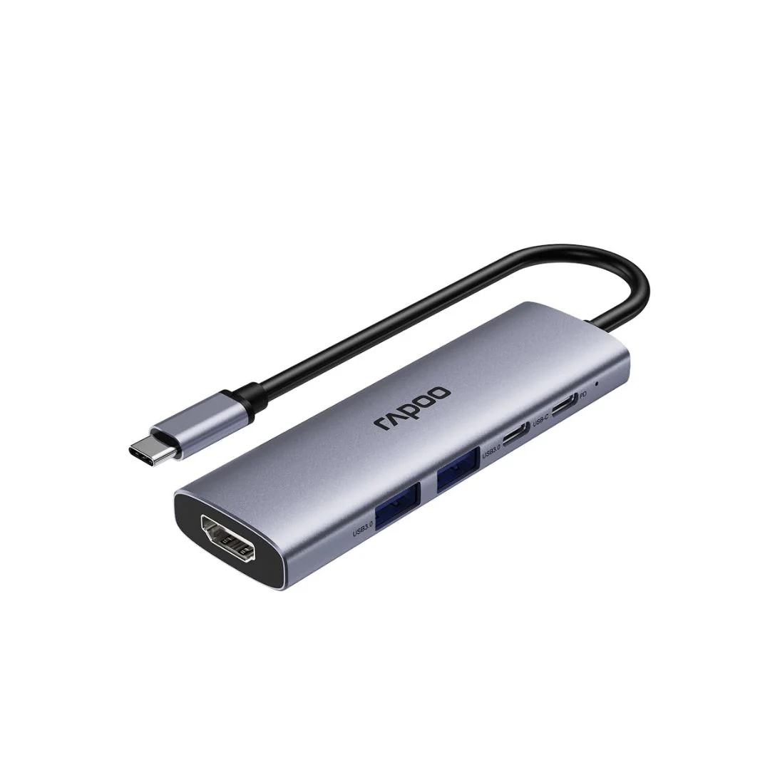 Rapoo XD51 USB-C 5-in-1 Hub - Image 2