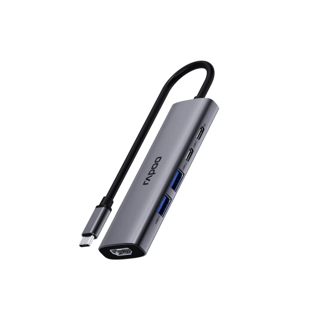 Rapoo XD51 USB-C 5-in-1 Hub - Image 3