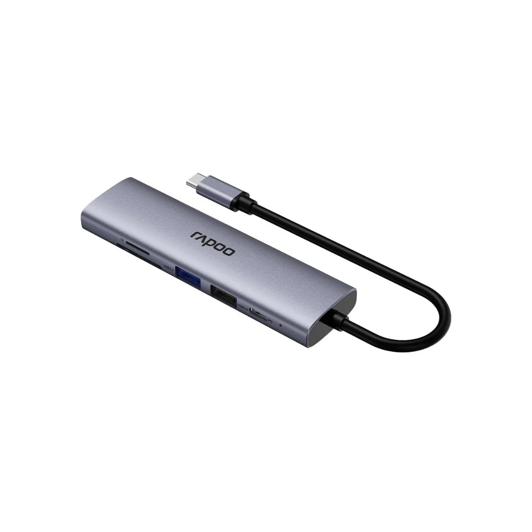 Rapoo XD61 USB-C 6-in-1 Hub - Image 4