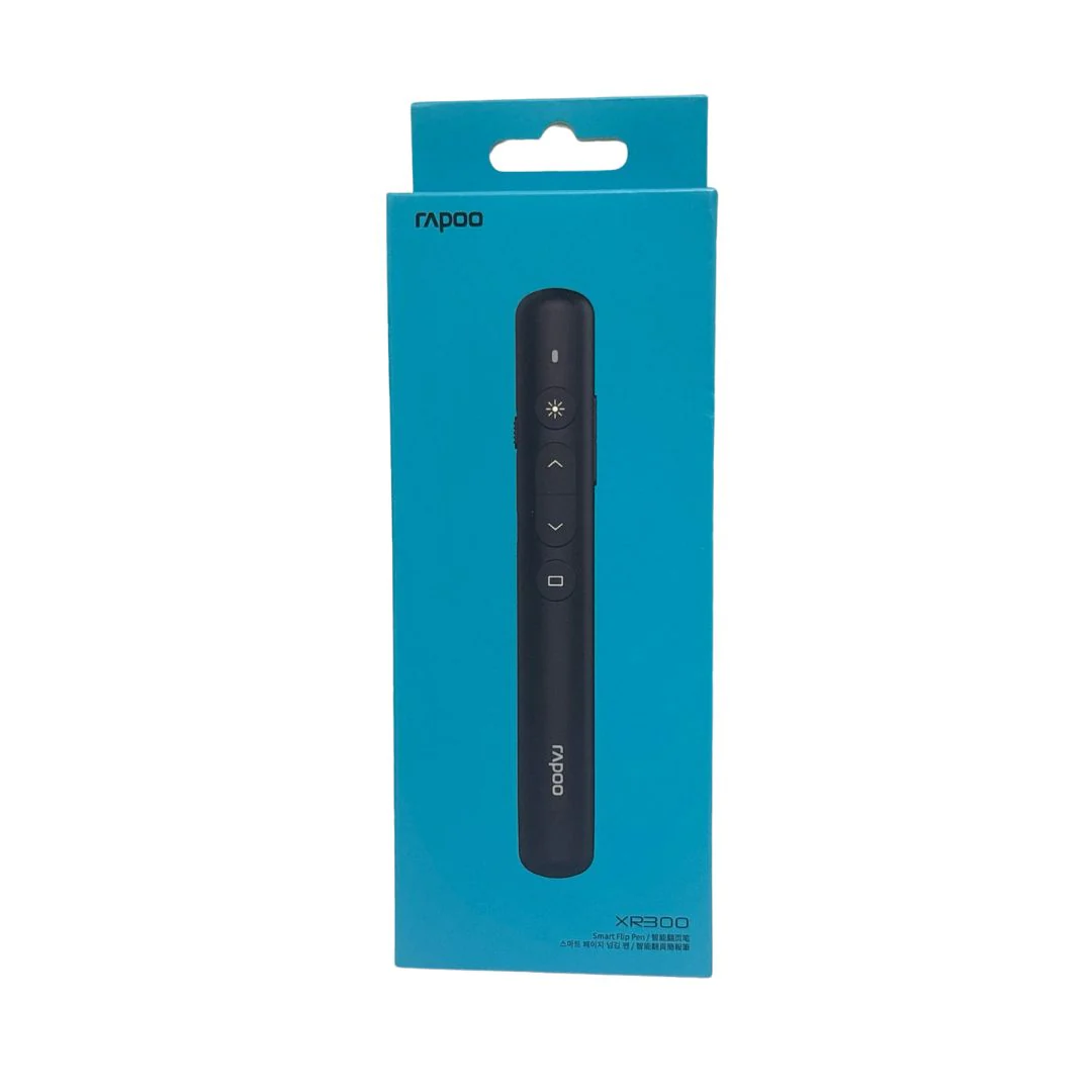 Rapoo XR300 Green Laser Presenter - Black - Image 3
