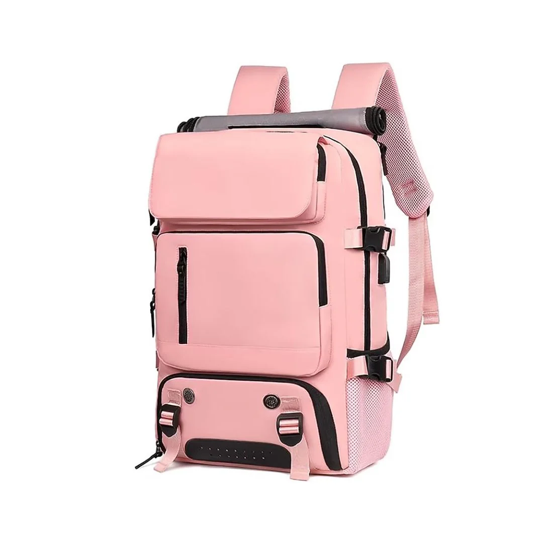 Raptor Travel Hiking Compartments Backpack - Pink