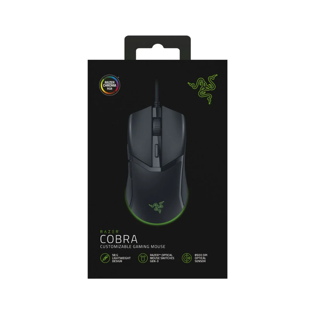 Razer Cobra Gaming Mouse - Black - Image 5