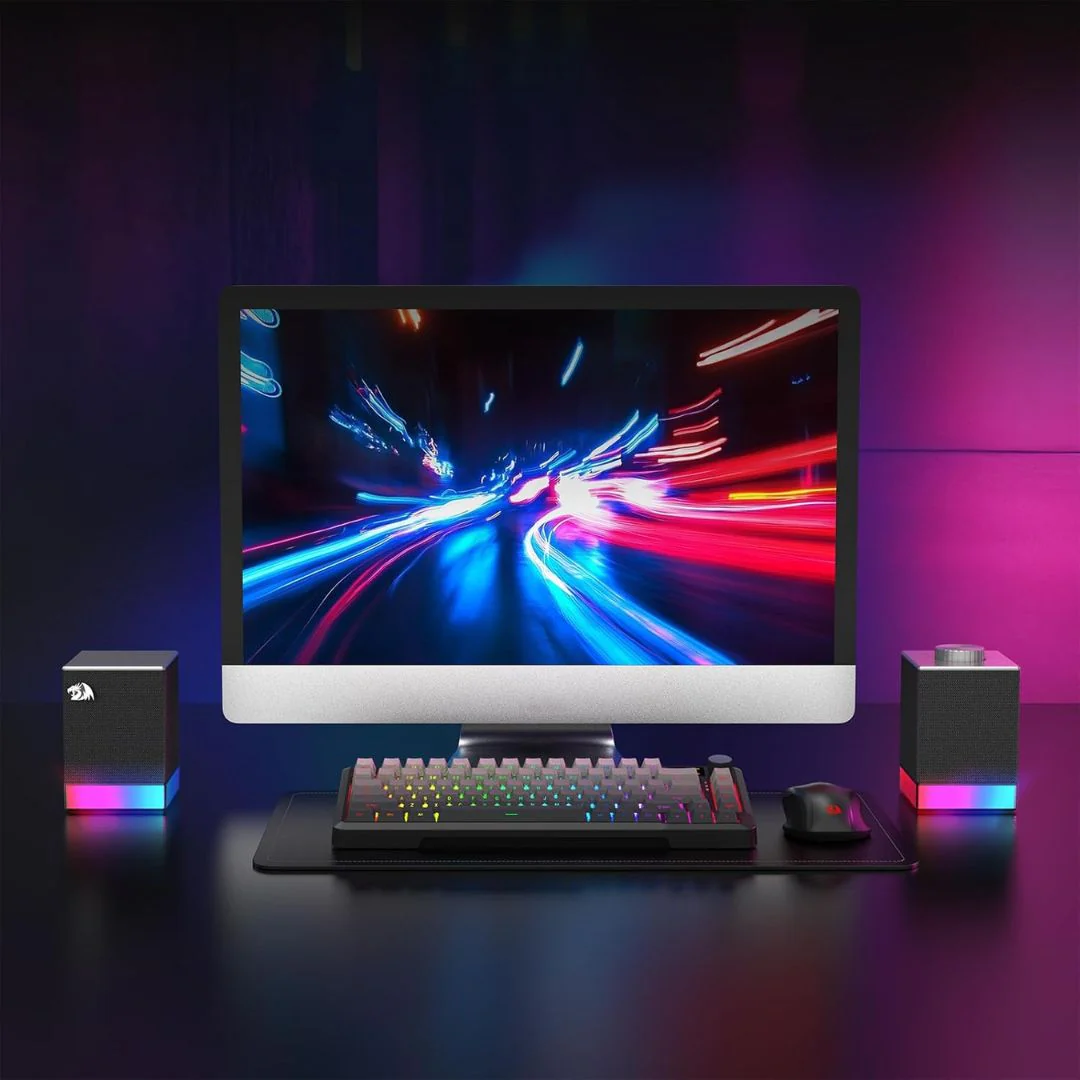 Redragon Glyph GS517 RGB Wireless Desktop Speakers - Image 4
