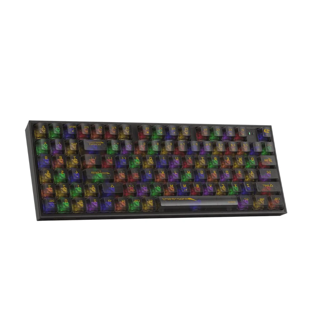 Redragon IRELIA K658CTB PRO RGB 90%, USB-C wired, BT , 2.4 GHz wireless Translucent Crystal Switch - Image 3