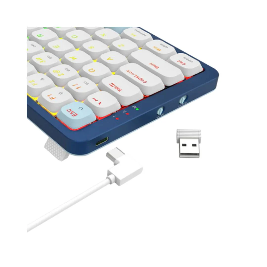Redragon K684WB-RGB-PRO EVA PRO 3 modes Mechanical Gaming Keyboard - Image 5
