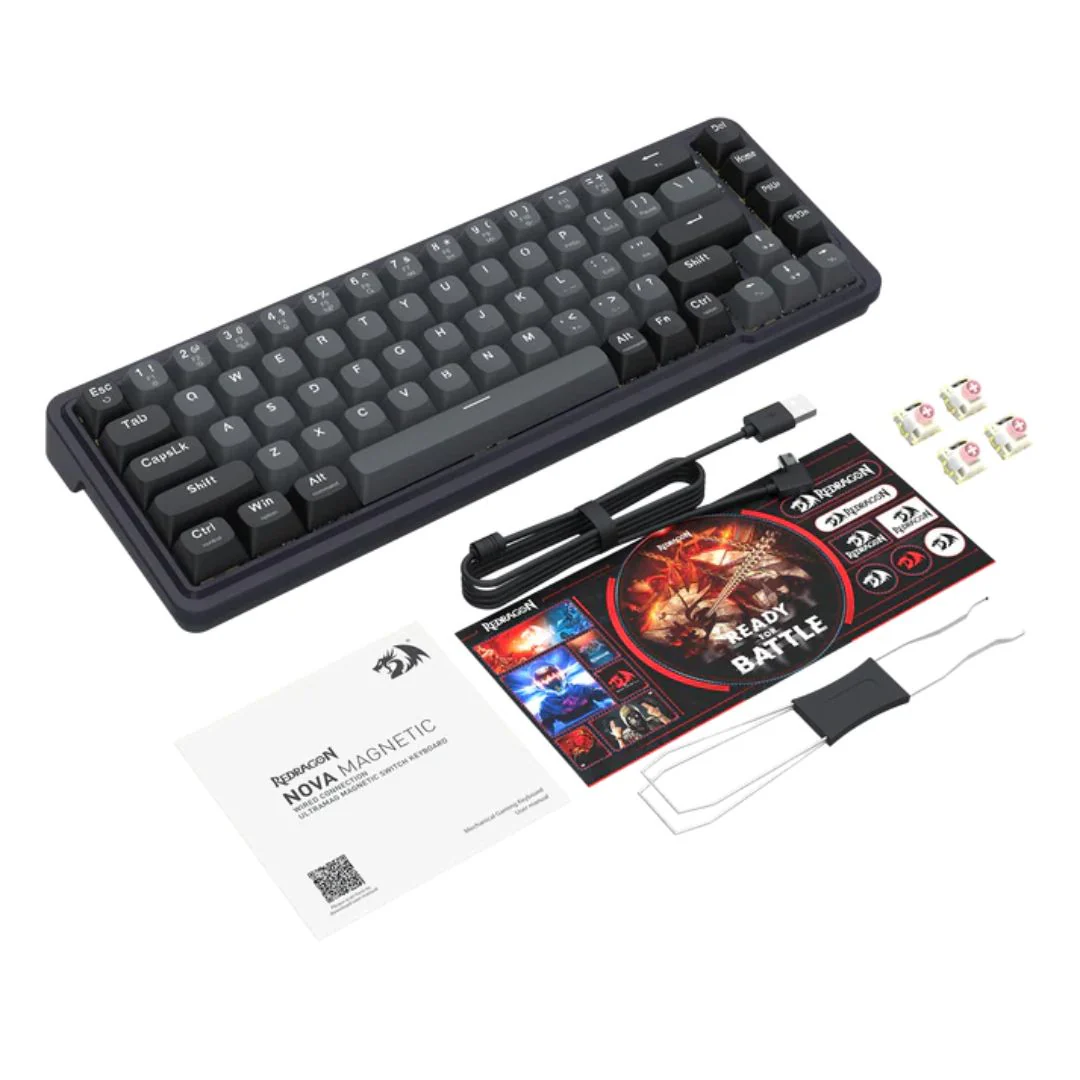 Redragon K709 Nova Magnetic Wired - Black - Image 4