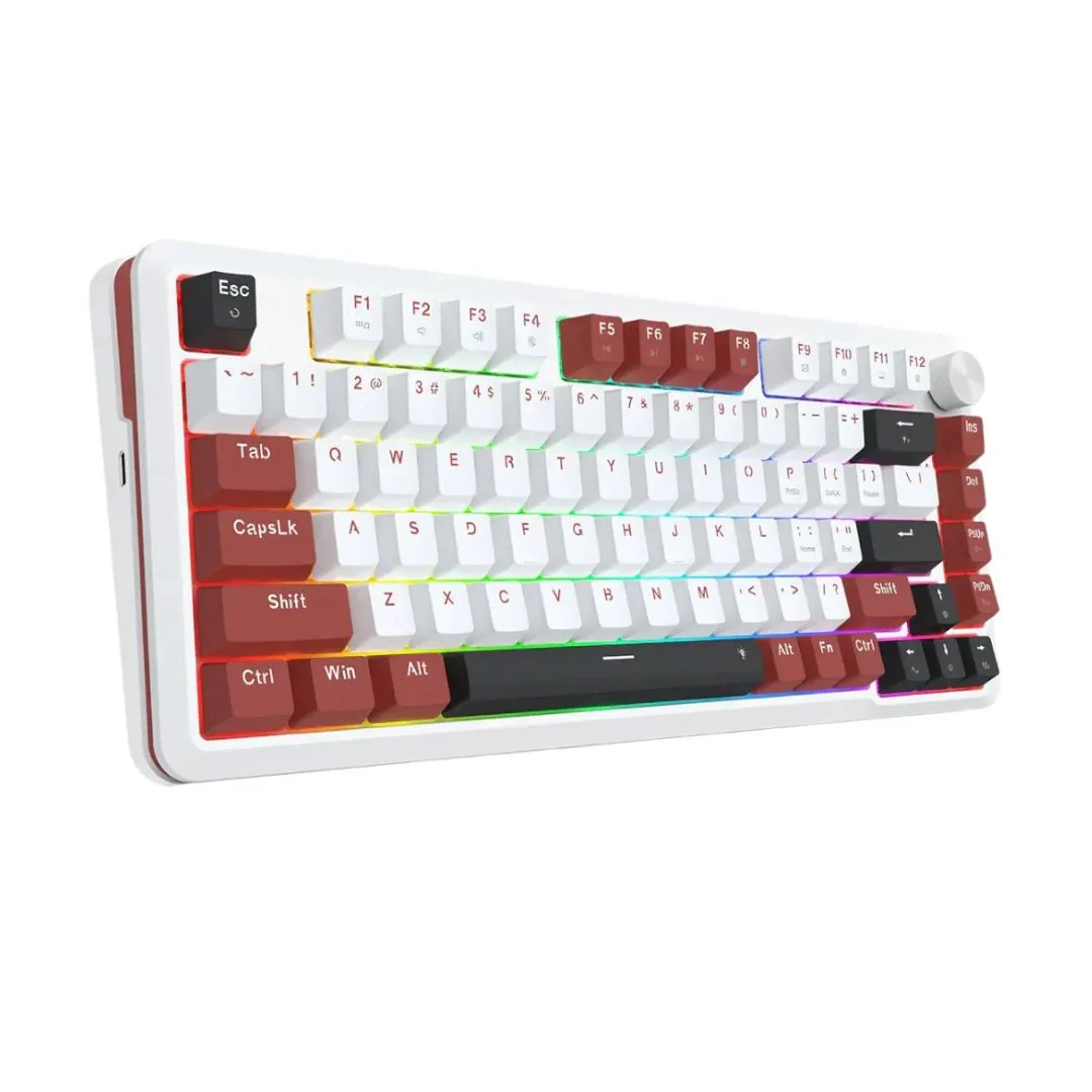 Redragon K721WRB Stormhunter Magnetic Wired - White Red - Image 4